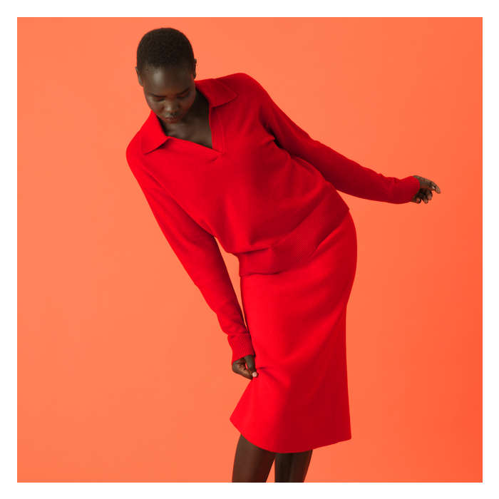 Women's Collared Pullover